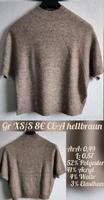 C&A Pullover kurzarm Gr XS/S hellbraun Sachsen - Plauen Vorschau
