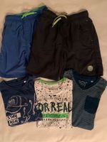 Bekleidungspaket Gr. 146/152 Junge 3 T-Shirts + 2 Badeshorts Nordrhein-Westfalen - Kempen Vorschau