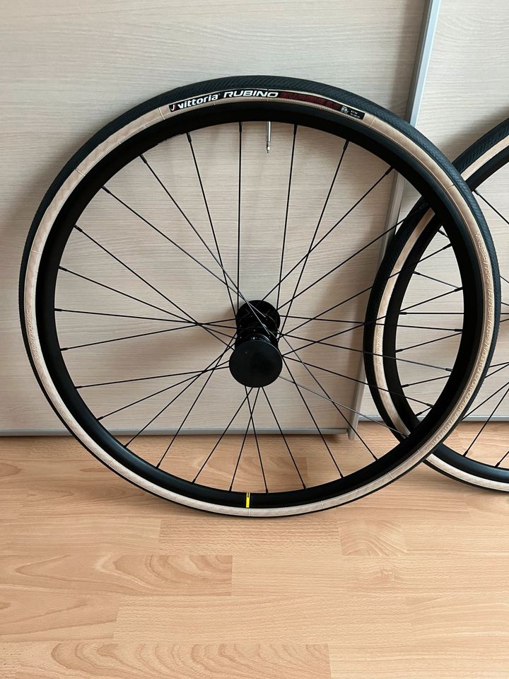 Mavic Open Disc Laufradsatz NEU inkl. Vittoria Rubino Graphene 28 in Taufkirchen