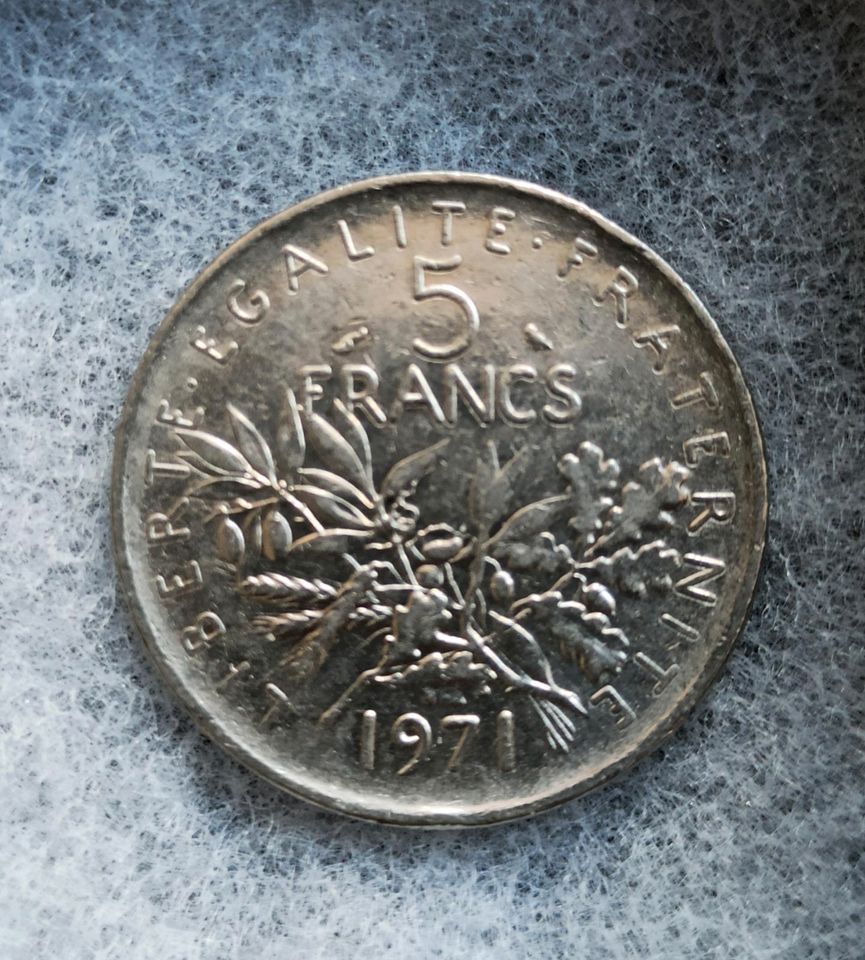 Münzen Frankreich Franc für Sammler in München