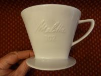 MELITTA 102 Kaffeefilter 3-Loch weiß Porzellan 1950/60er Jahre Dortmund - Neuasseln Vorschau