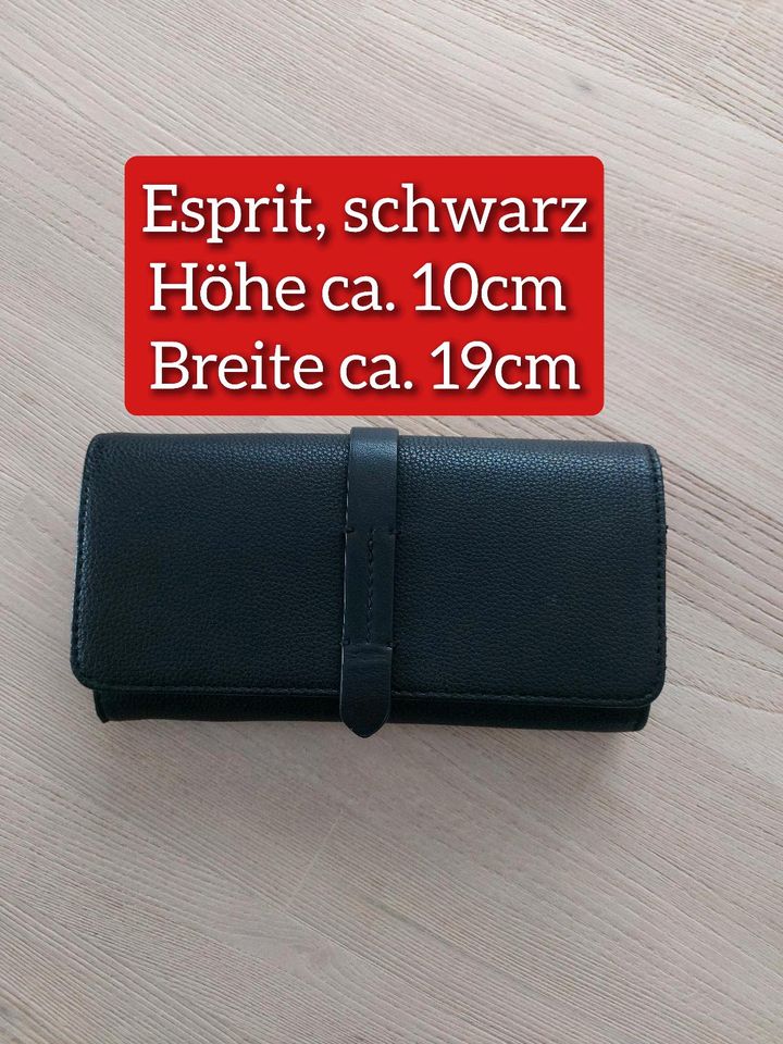 Topp ESPRIT schwarzes Portemonnaie Geldbörse in Nordrhein-Westfalen -  Haltern am See | eBay Kleinanzeigen ist jetzt Kleinanzeigen