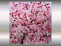 Acrylbild Leinwand Keilrahmen Lebensbaum roter Baum handgemalt Nordrhein-Westfalen - Geldern Vorschau