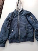 H&m Jacke Gr. 158/164 Pilotenjacke blau Niedersachsen - Uplengen Vorschau