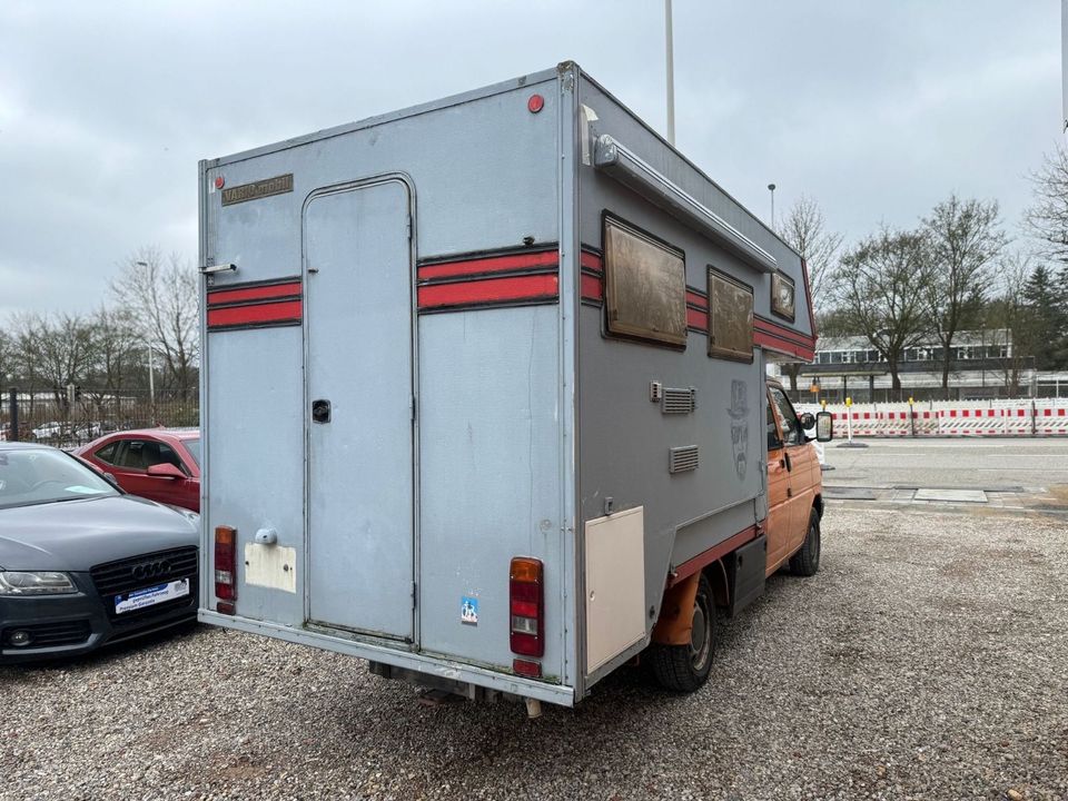 Volkswagen T4 2.4D DOKA LKW/WOHNMO/VARIOmobil/WC/BETT/KÜCHE in Kiel