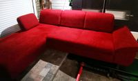 Sofa rot L Form  mit Schlaffunktion Niedersachsen - Südbrookmerland Vorschau