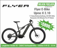 E-Bike Flyer Uproc X 2.10 REDUZIERT Mountainbike Panasonic Fully Niedersachsen - Ostrhauderfehn Vorschau