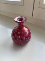 Millefiori Murano Vase rot Glaskunst Mülheim - Köln Holweide Vorschau