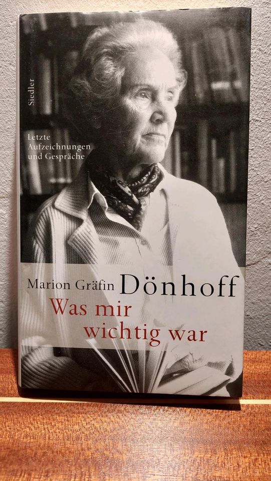 Marion Gräfin Dönhoff Was mir wichtig war in Düsseldorf