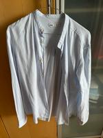 Zara - M - Baumwolle Sommer Hemd - Old Money Style- Blau Bayern - Freising Vorschau