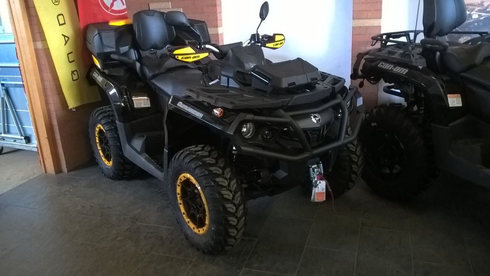 Quad Can-Am Outlander 850 Max XT-P – Triple Black 2018 (LoF) in Stegen