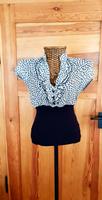 Bluse Clockhouse Gr. 34 XS Tiefer Ausschnitt Sexy Schwarz Weiss Sachsen - Döbeln Vorschau