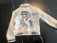 Jeans Jacke Einhorn Gr. 92 Saarland - Ensdorf Vorschau