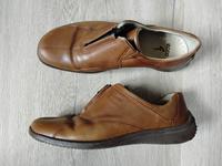 Sneaker Halb-Schuhe hell-braun Leder Latexsohle ECCO 7,5  41 Niedersachsen - Ankum Vorschau