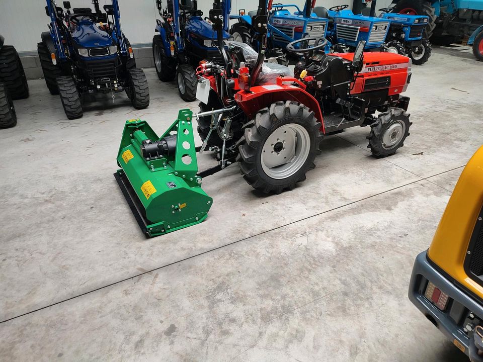 Kleintraktor Fieldtrac 180 D Servo + Schlegelmulcher NEU in Auderath