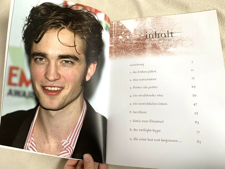 Bücher/Fanbücher und Hefte zu Robert Pattinson in Ahnatal