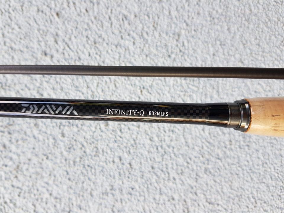 Daiwa Infinity Q 240 mit 10-30g Barschrute leichte Zanderrute ne in Wiesenbronn