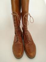 Vero cuoio Schnürstiefel, 37, Stiefel. Cognac Bayern - Igling Vorschau
