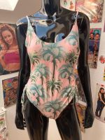 Badeanzug Palmen fancy y2k beachwear rosa Niedersachsen - Lehrte Vorschau