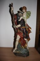 60cm grosse Heiligenfigur Heiliger Holzfigur Figur Hl Christophes Bayern - Schwarzenbach a d Saale Vorschau