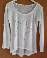 Damen Pullover Pulli Shirt Longshirt 38 40 M weiß Stern Nordrhein-Westfalen - Datteln Vorschau
