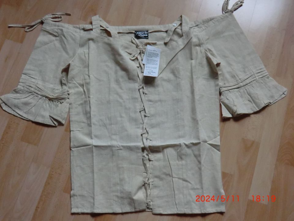 Mittelalter Wikkinger LARP  Bluse Gr. xxl = 44/46 in Rheinfelden (Baden)