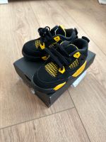 Nike Jordan Retro 4 black white yellow Baden-Württemberg - Nufringen Vorschau