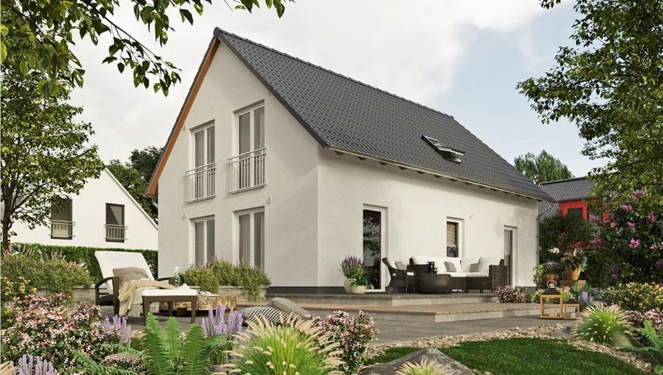 NEU: 2. Bauabschnitt: Das Einfamilienhaus mit dem schönen Satteldach in Osloß - Freundlich und gemütlich in Osloß