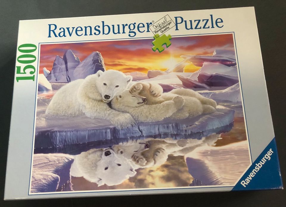 Ravensburger Puzzle 1500 Teile Eisbären in Hamburg
