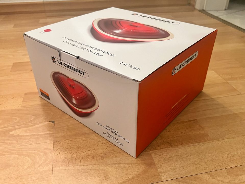 LE CREUSET Kasserolle 2,L Kirschrot in Frechen