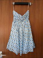 ZARA TRF Sommerkleid trägerlos XS/34 Kolibris Vögeln blau weiß Nürnberg (Mittelfr) - Oststadt Vorschau