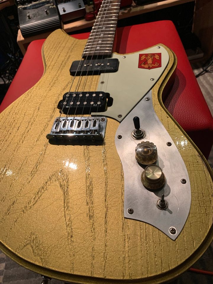 E Gitarre Goldtop shortscale P90 / Humbucker in Mönchengladbach