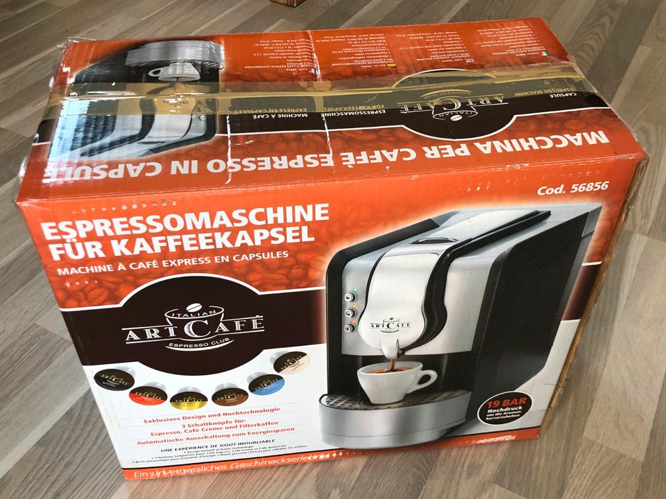 Art-Cafe-Espresso-Maschine, Kaffeemaschine, Kapselmaschine in Grüna (Sachsen)