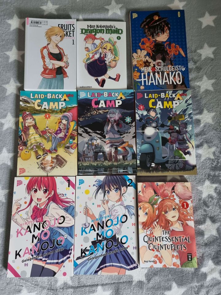 Verschiedene Manga in Hamburg