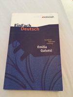 Buch Emilia Galotti von Gotthold Ephraim Lessing, EinFachDeutsch Niedersachsen - Alfhausen Vorschau