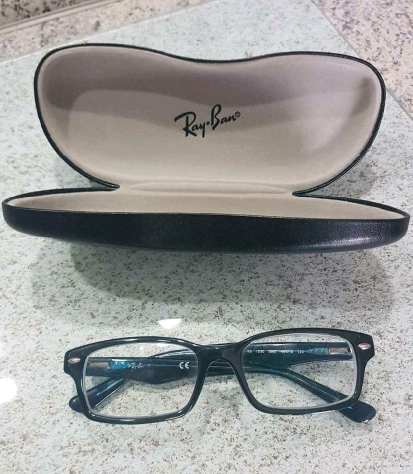 Ray Ban Brille in blau in Harsewinkel - Marienfeld