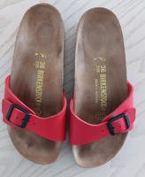 Birkenstock Hausschuhe Madrid Rot, Gr. 36 Baden-Württemberg - Schorndorf Vorschau