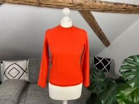 True Vintage rot Pullover Shirt gerippt kleiner Stehkragen S M Bayern - Würzburg Vorschau