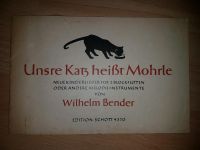 Unsre Katz heißt Mohrle Notenheft 2 Blockflöte-n Kinderlieder Nordrhein-Westfalen - Witten Vorschau