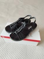 schwarz Rieker Sandale Riemchensandalen 37 Berlin - Reinickendorf Vorschau
