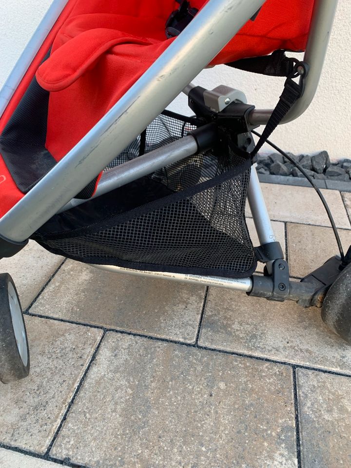 Kinderwagen | Buggy | Quinny Zapp | rot | mit Adapter in Schellerten