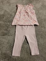 Steiff Set Sommer Hose Leggings T-Shirt Kirschen rosa Niedersachsen - Seevetal Vorschau