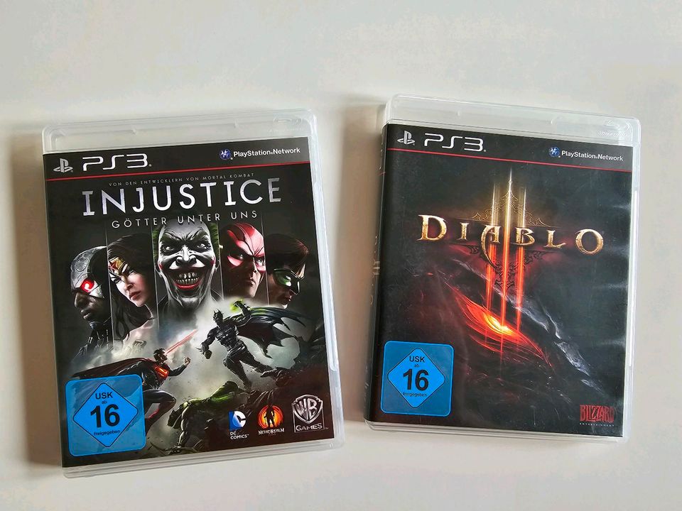 PS3 Spiele Paket Sammlung Klassiker Tekken Quiz Diablo C&C L.A. in Kreuztal