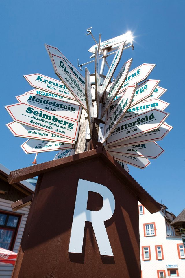 Gaststätte Berggasthof Stöhr Gr.Inselsberg Rennsteig Thüringen in Brotterode