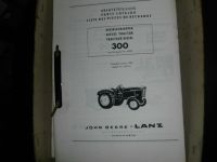 John Deere Lanz 300 Ersatzteilliste Parts Catalog Rheinland-Pfalz - Üttfeld Vorschau