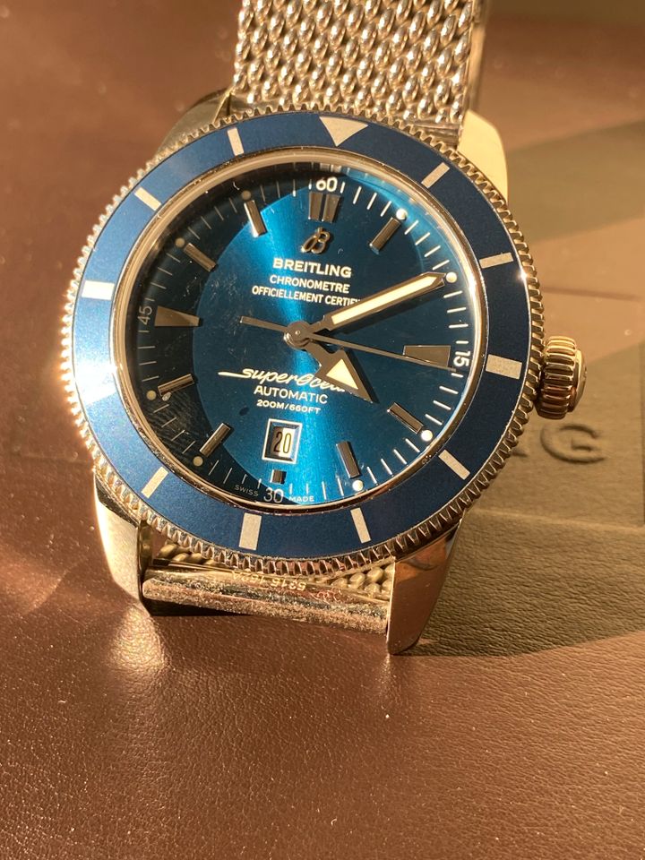 BREITLING SUPEROCEAN HERITAGE  46mm MILANESE in Lörrach