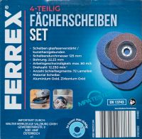 Neues Fächerscheiben-Set für Flex/Winkelschleifer 125mm Stuttgart - Weilimdorf Vorschau