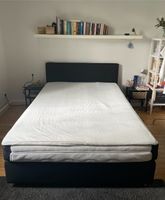 Boxspringbett schwarz 140x200cm Baden-Württemberg - Karlsruhe Vorschau