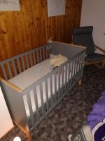 Babybett in grau Niedersachsen - Diepholz Vorschau