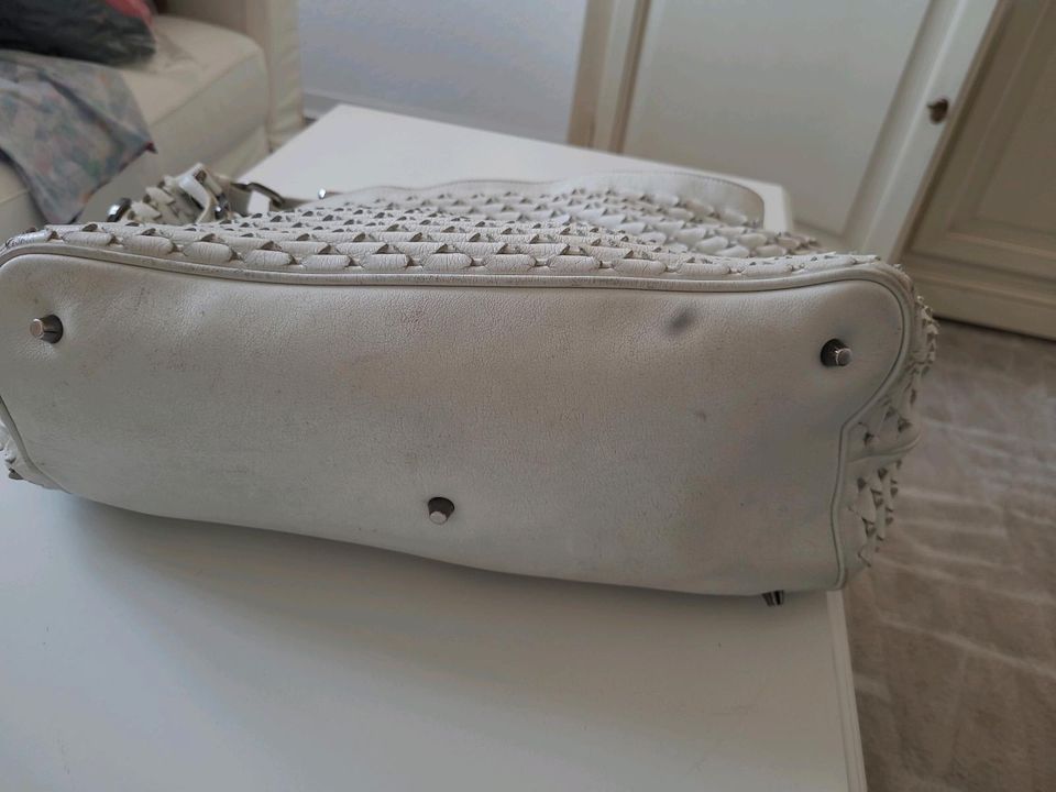 Burberry Tasche weiss original Leder in Berlin